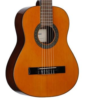 Ibanez GA1 1/2 Size Classical Acoustic Guitar Body Angled View
